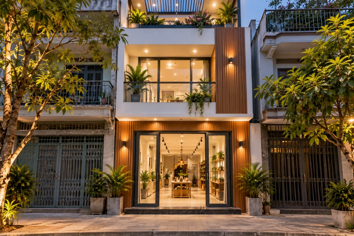 Cải tạo mặt tiền nhà phố – An Cư Home