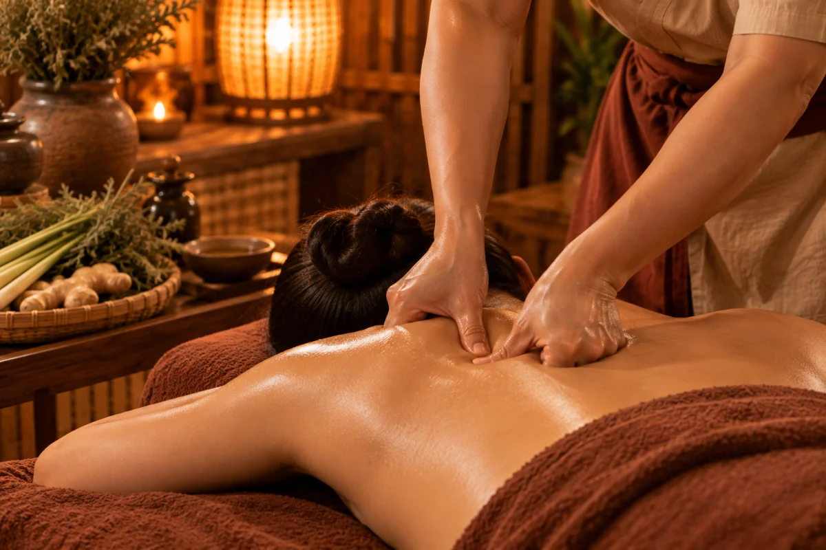 Bấm huyệt dưỡng sinh – Ngải Hương