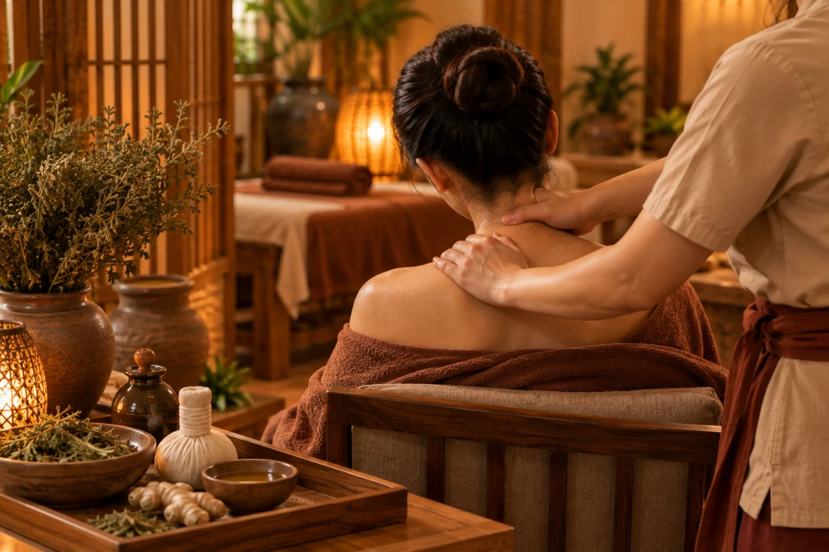 Massage cổ vai gáy – Ngải Hương