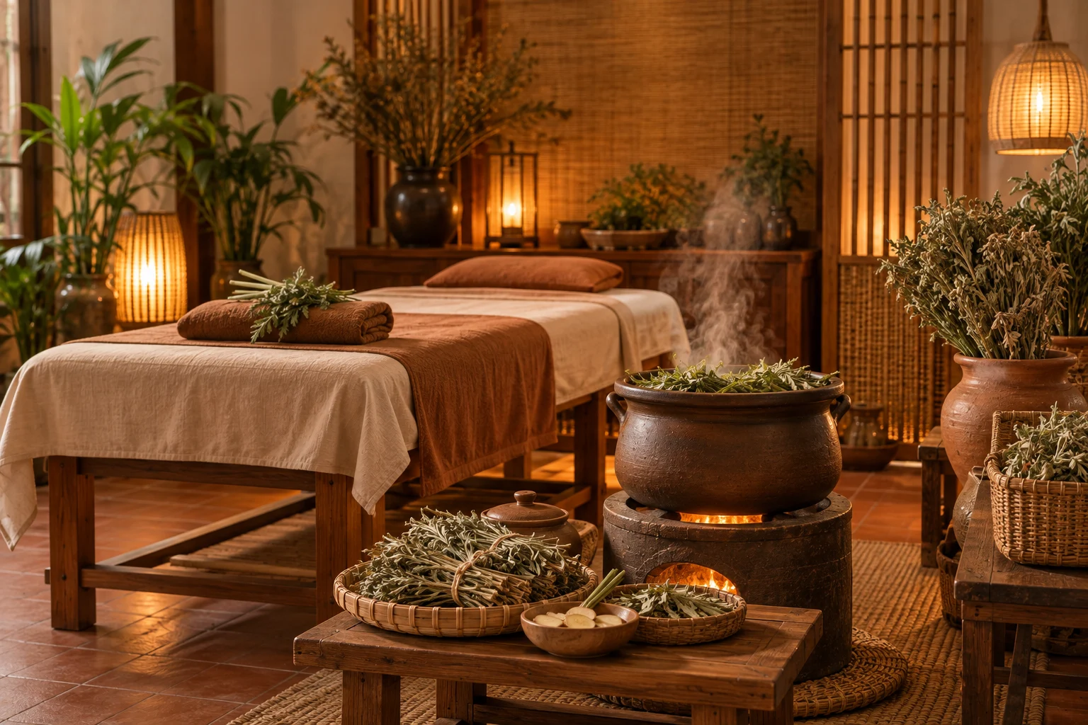 Phòng massage thư giãn – Ngải Hương